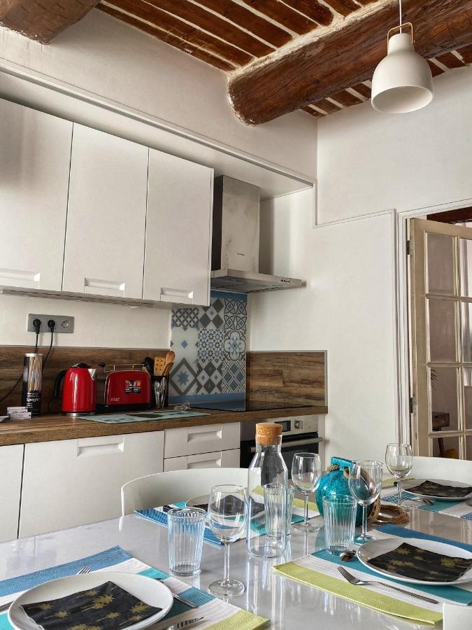Escapade A Sanary, Au Coeur Du Village, 200M Du Port,Clim,Wifi,Parking Ngoại thất bức ảnh