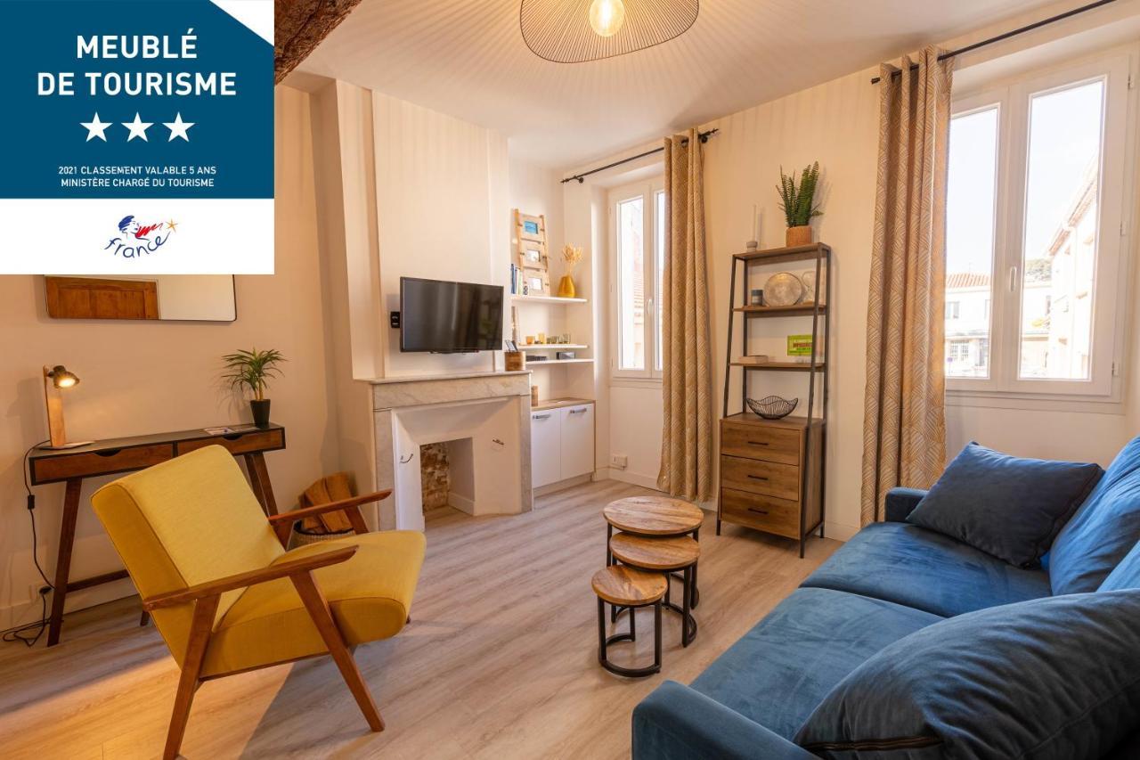 Escapade A Sanary, Au Coeur Du Village, 200M Du Port,Clim,Wifi,Parking Ngoại thất bức ảnh